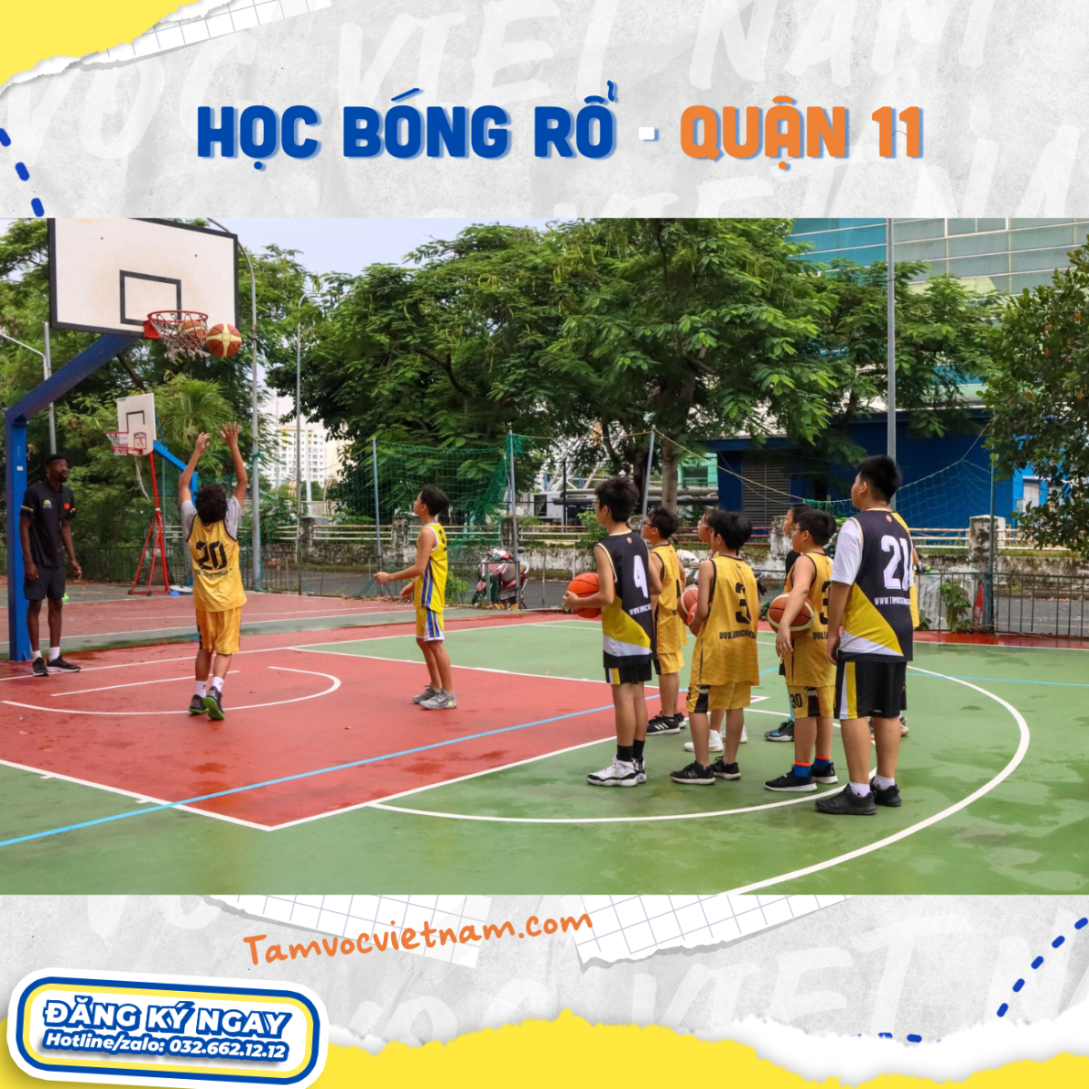 Bóng rổ cho trẻ em Quận 11