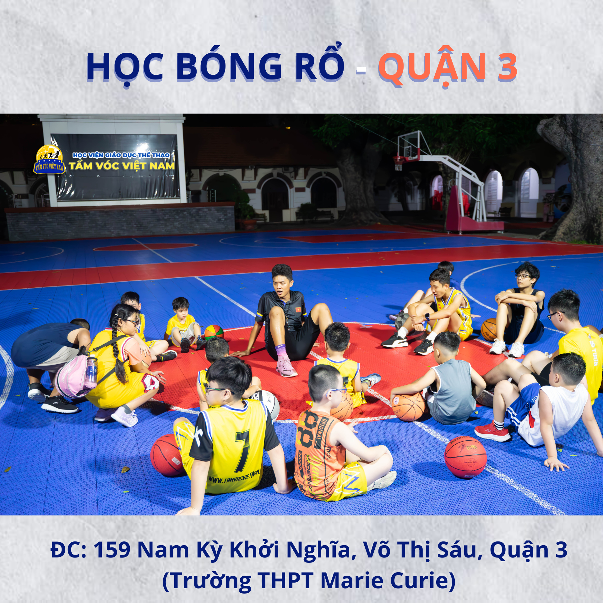 Học bóng rổ Quận 3