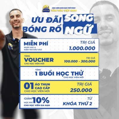 Uư đãi khóa học song ngữ