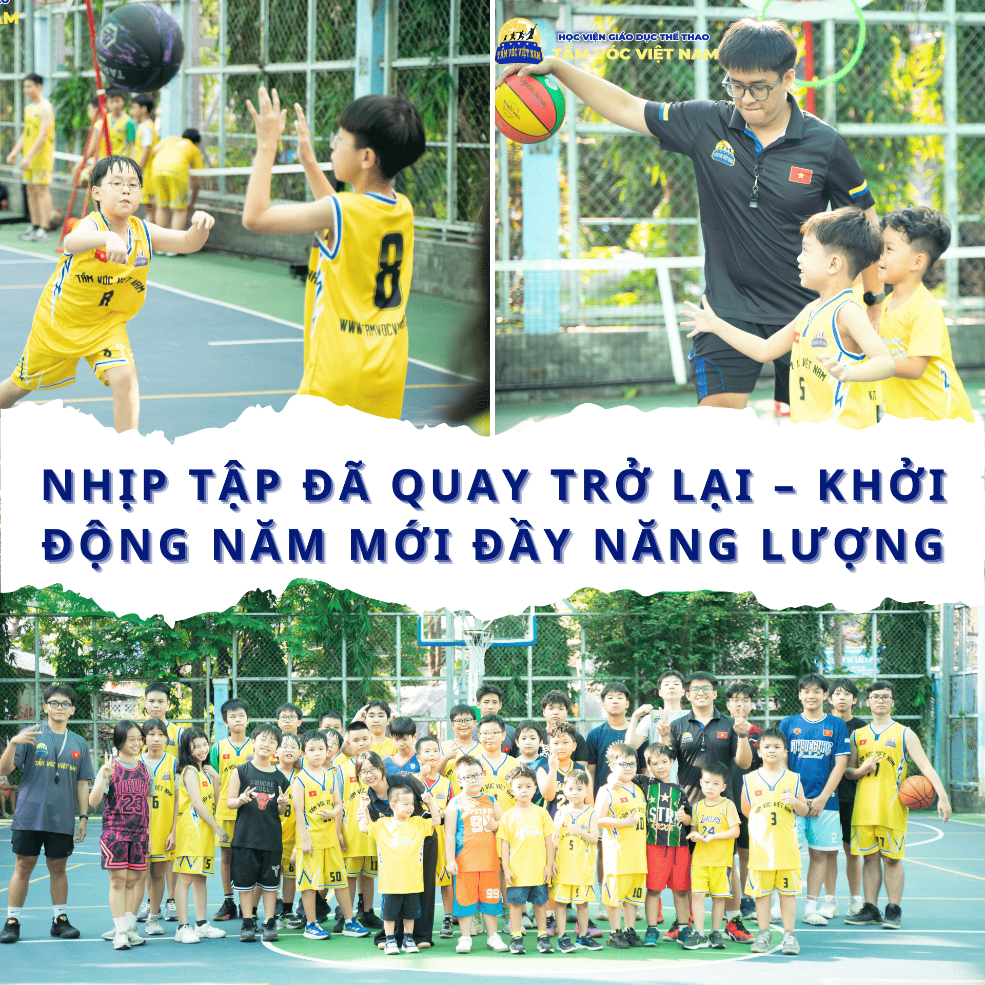 NHỊP TẬP ĐÃ QUAY TRỞ LẠI – KHỞI ĐỘNG NĂM MỚI ĐẦY NĂNG LƯỢNG
