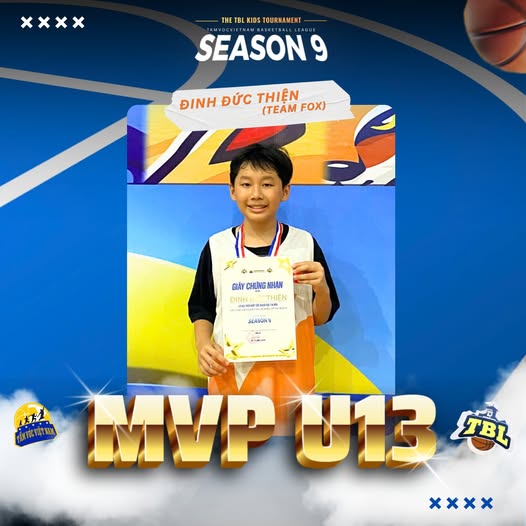 MVP U13: Đinh Đức Thiện